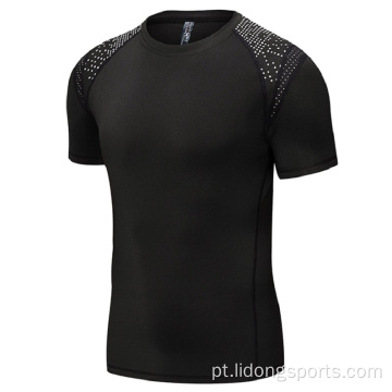 T-shirt-shirt-shirt-shirt de alta qualidade masculina masculina